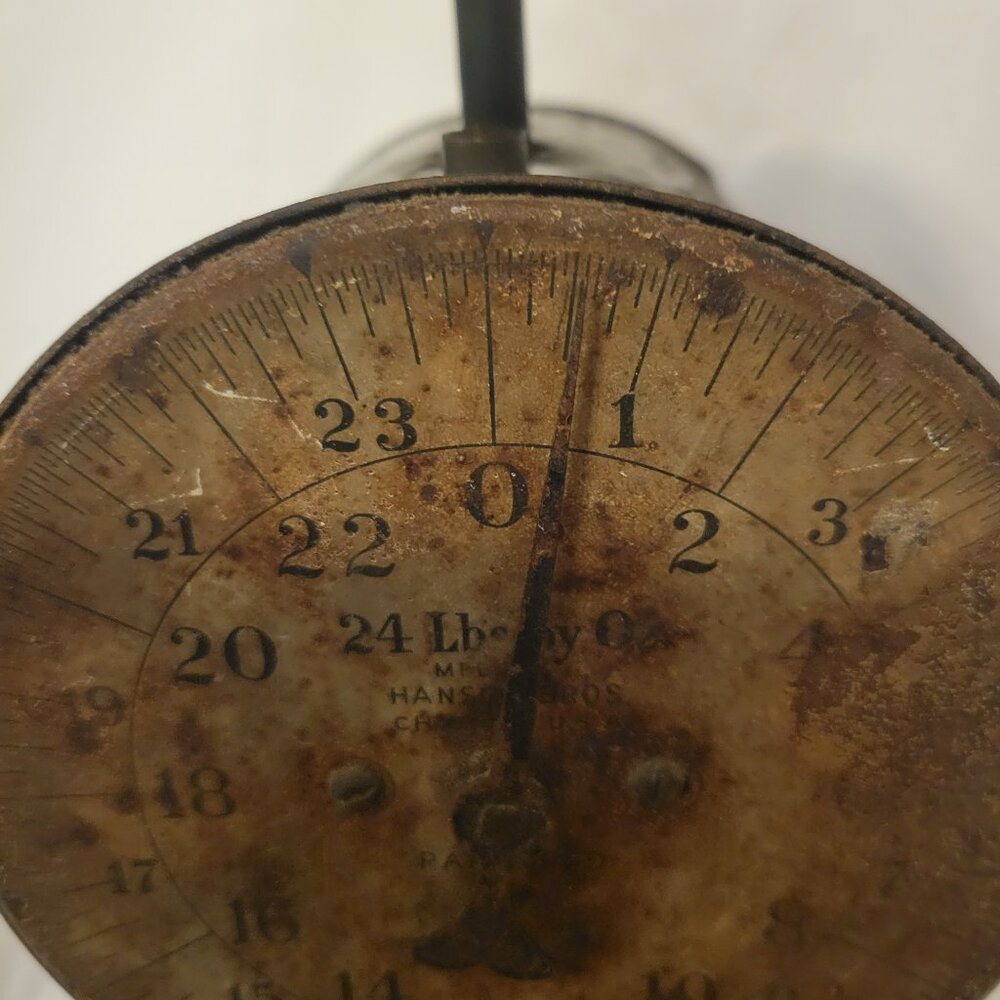 Antique 24 lb Hanson Bros Scale - Picture 2 of 8